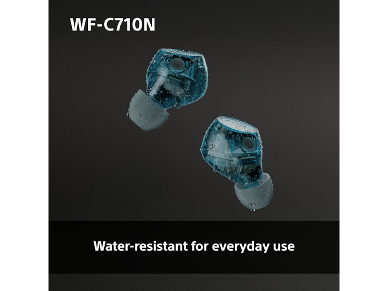 Sony WF-C710N  trådlösa hörlurar, In-ear med mikrofon (blå) In-ear hörlurar