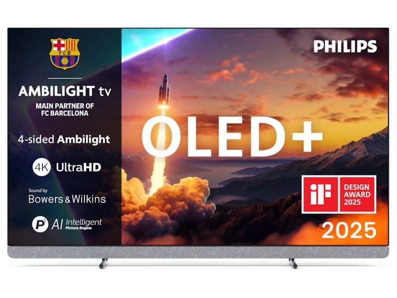 Philips 65" OLED910/12 OLED Plus Smart Ambilight AI TV (2025) 60 - 69 tums TV