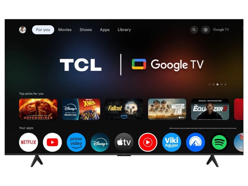 TCL 85" T69C 4K QLED Google TV Över 80 tums TV
