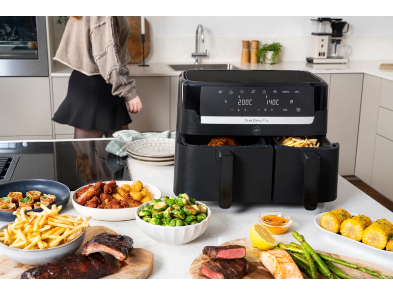 OBH Nordica Dual Easy Fry Air fryer AG901NS0 Airfryer
