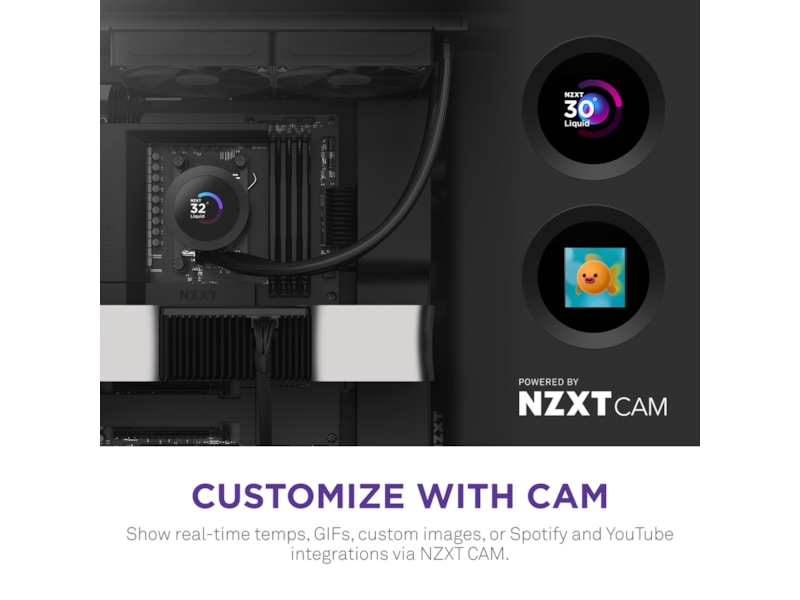 NZXT Kraken Plus 240 Kylare (svart) CPU - Vattenkylning