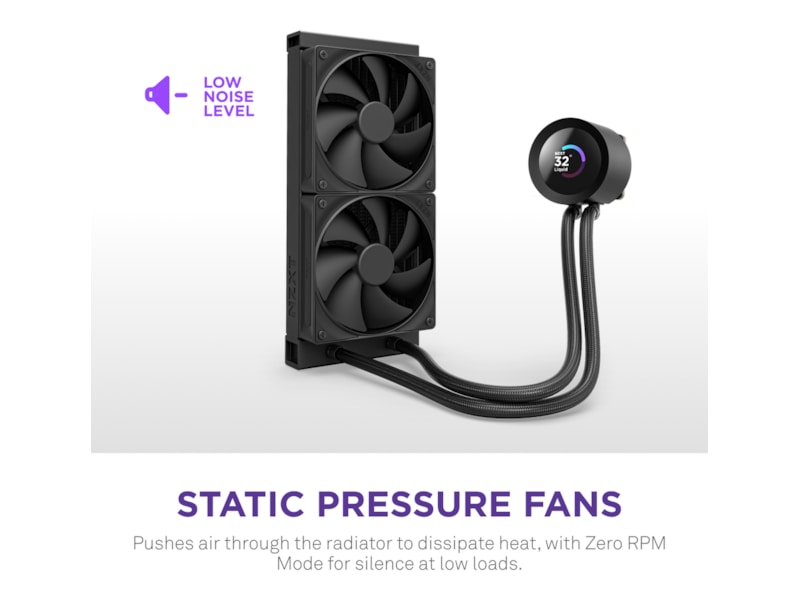 NZXT Kraken Plus 240 Kylare (svart) CPU - Vattenkylning