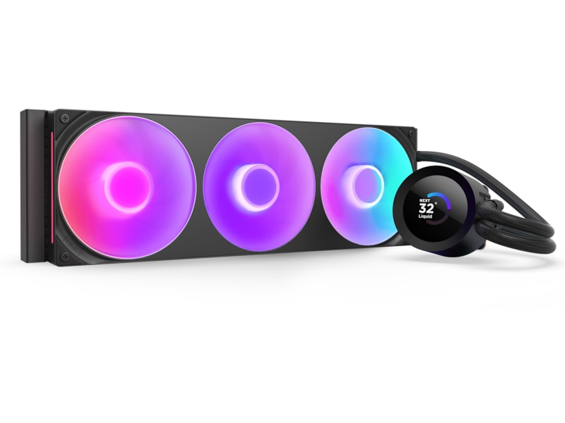 NZXT Kraken Plus 360 RGB Kylare (svart) CPU - Vattenkylning