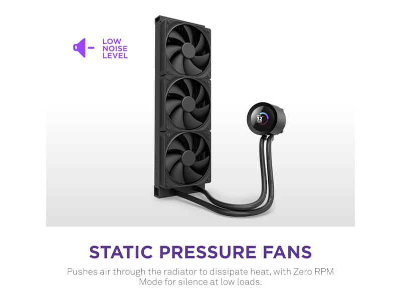 NZXT Kraken Plus 360 Kylare (svart) CPU - Vattenkylning