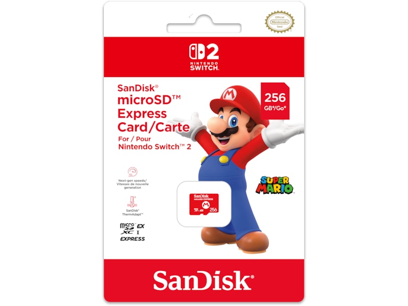SanDisk microSD Express 256GB Minneskort