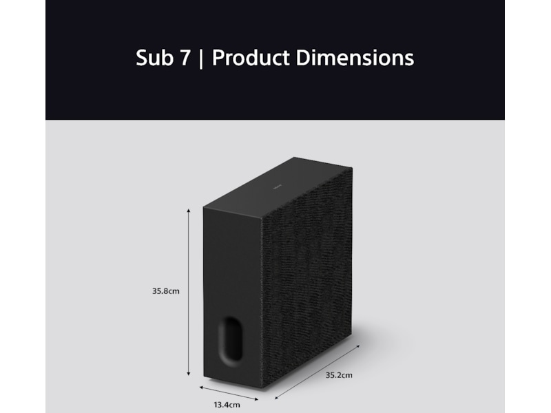 Sony BRAVIA Theater Sub 7 trådlös subwoofer Subwoofer