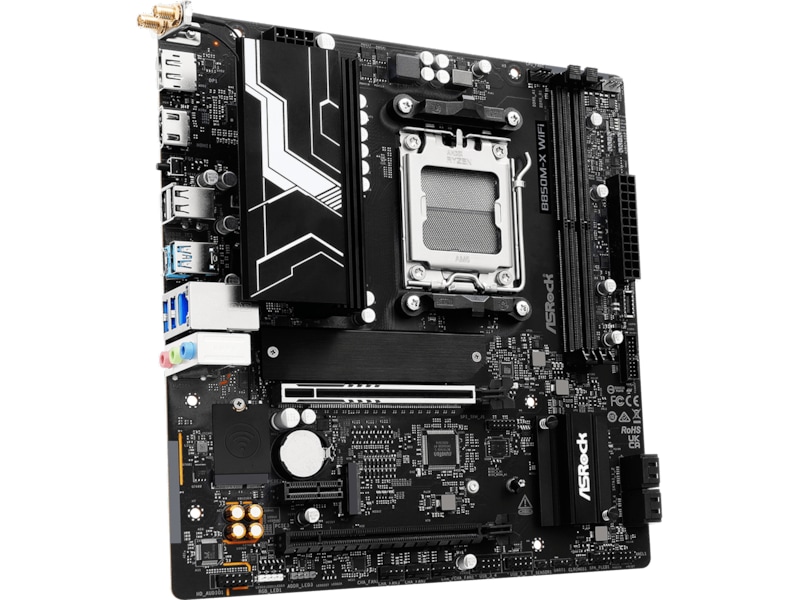 ASRock B850M-X WIFI R2.0 Moderkort AMD Socket