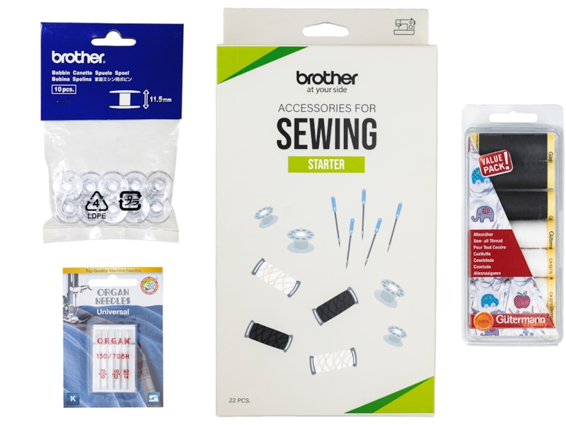 Brother STARTER tillbehörssats 22 DELAR Tillbehör till symaskin