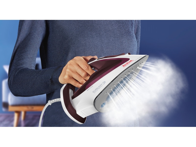 Tefal Easygliss Plus ångstrykjärn (lila) Strykjärn