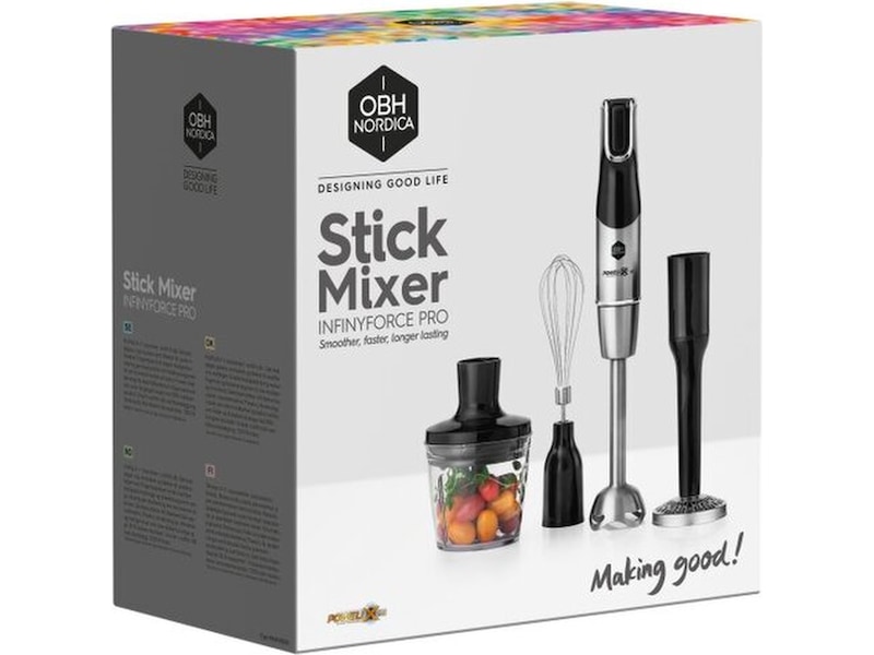 OBH Nordica Infiny Force Pro stavmixer HN95HDS0 Stavmixers & elvispar