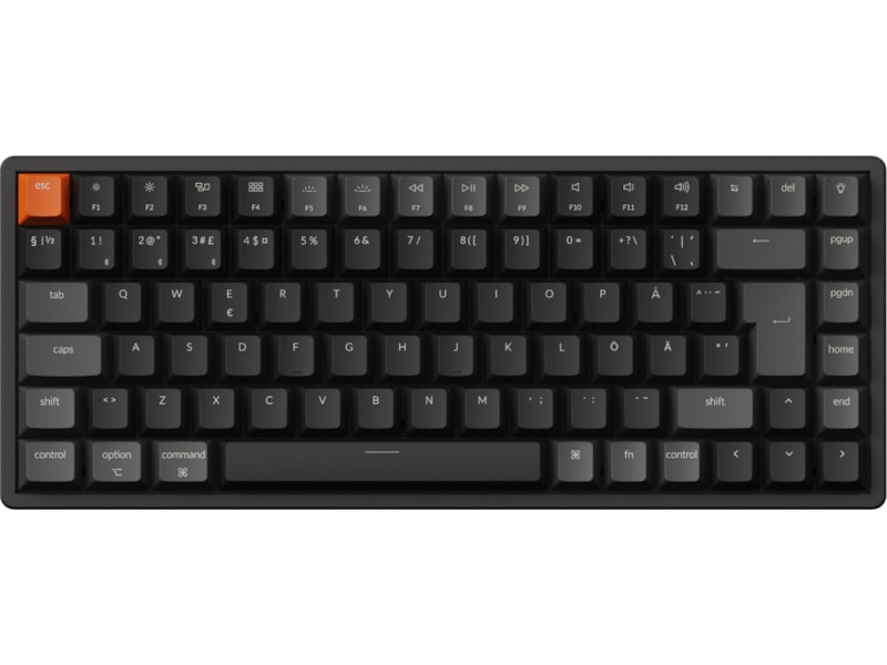 Keychron K2 V3 RGB Aluminium Hot Swap QMK Super Brown trådlös tangentbord Gamingtangentbord