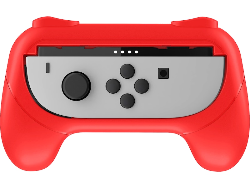 Nacon Joy-Con Grip til Nintendo Switch 2 (blå/röd) Tillbehör till spelkonsoler