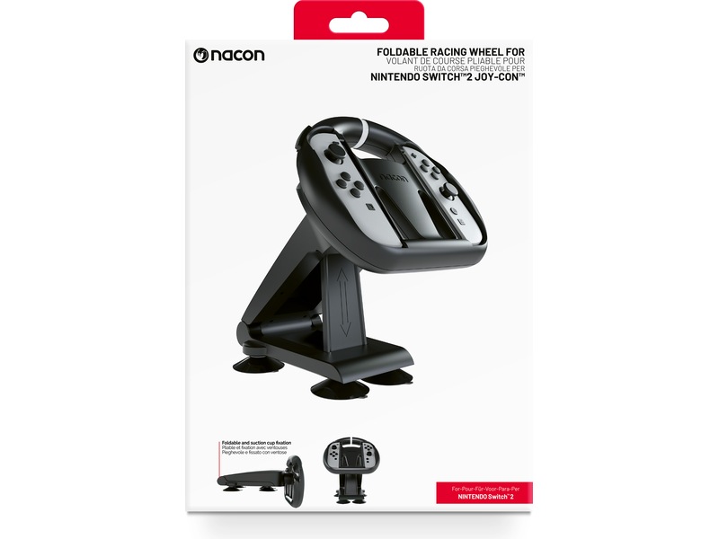 Nacon Foldable Wheel for Nintendo Switch 2 Joy-Con Tillbehör till spelkonsoler