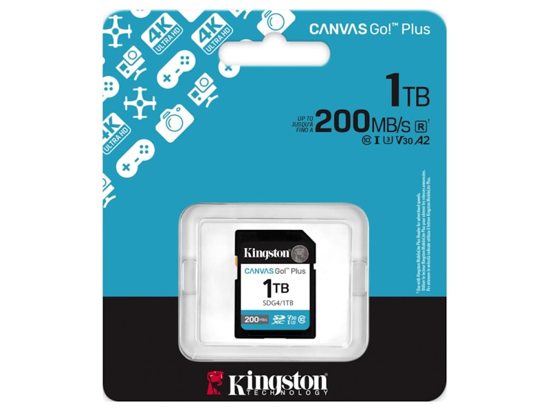 Kingston Canvas Go! Plus SDXC 1TB Minneskort