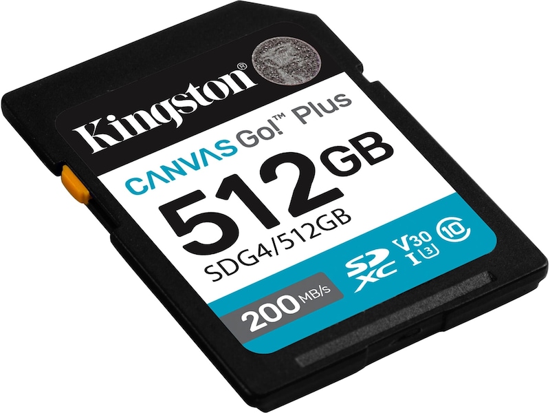 Kingston Canvas Go! Plus SDXC 512GB Minneskort