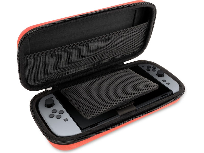 Nacon Transport Case for Nintendo Switch 2 (ljusröd) Tillbehör till spelkonsoler