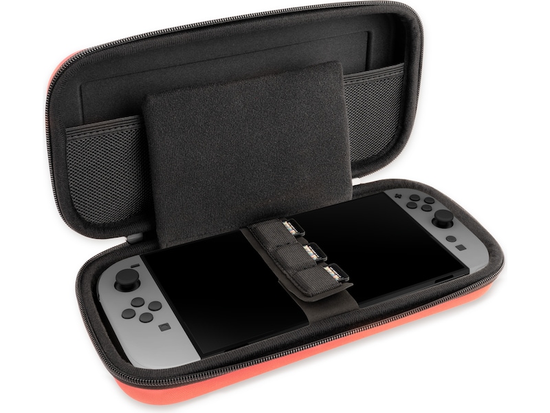 Nacon Transport Case for Nintendo Switch 2 (ljusröd) Tillbehör till spelkonsoler