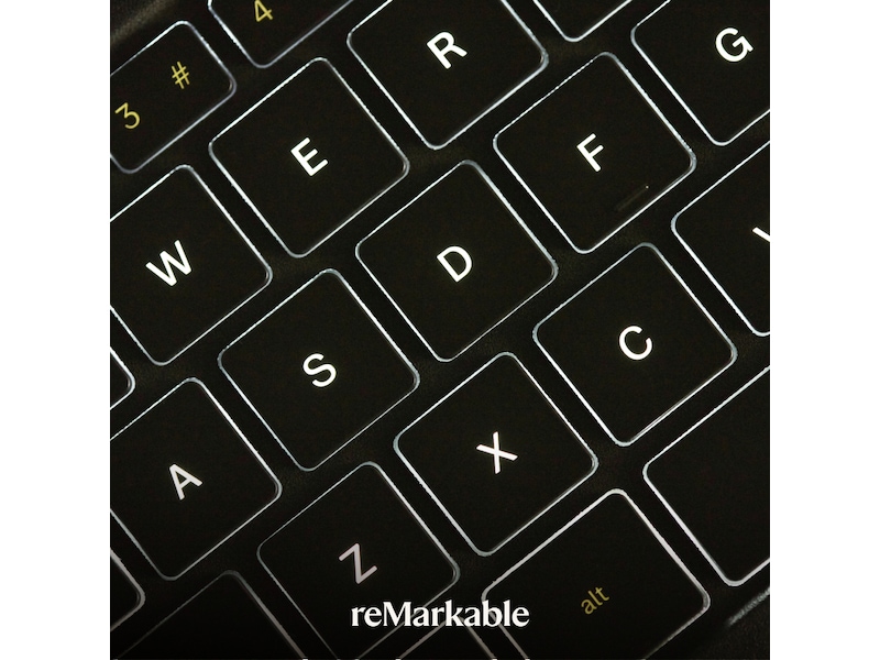 reMarkable Paper Pro Type Folio tangentbordsfodral (basalt) Tillbehör till digitala anteckningsblock