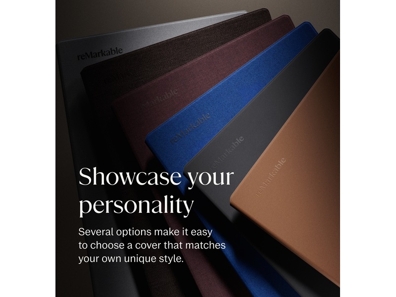 reMarkable Paper Pro Book Folio (basalt) Tillbehör till digitala anteckningsblock