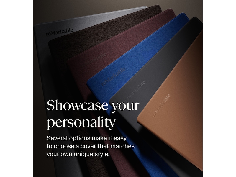 reMarkable Paper Pro Book Folio (brun) Tillbehör till digitala anteckningsblock