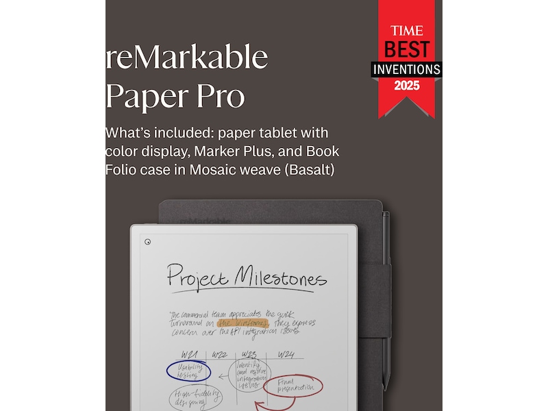 reMarkable Paper Pro 11,8" 64GB (basalt) Digitala anteckningsblock
