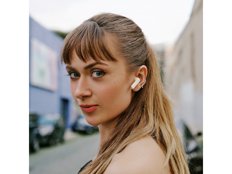 Sennheiser ACCENTUM Open trådlösa hörlurar, In-ear (cream) In-ear hörlurar
