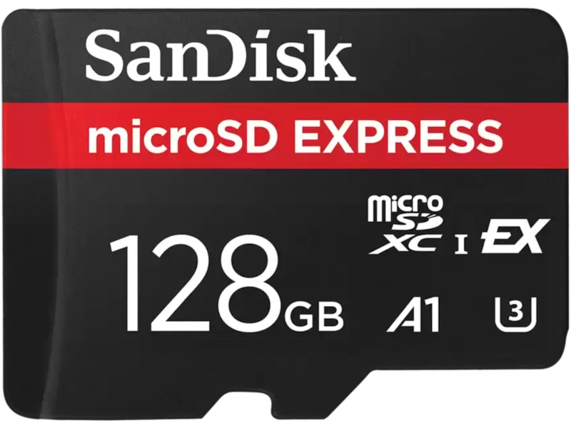 SanDisk microSD Express Card 128GB Minneskort