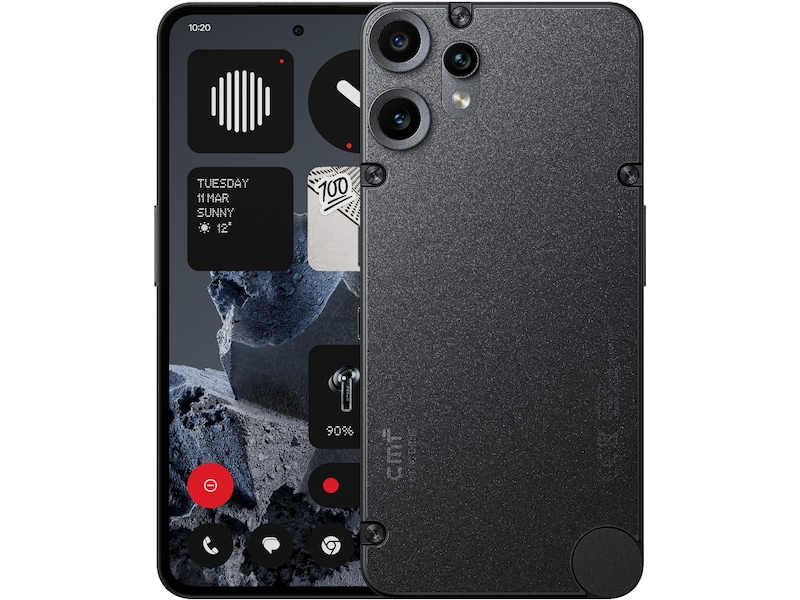 CMF Phone 2 Pro 128GB (svart) Mobiltelefoner