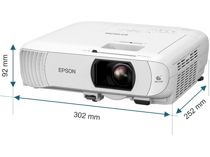 Epson TW-840 3LCD projektor (vit) Projektorer