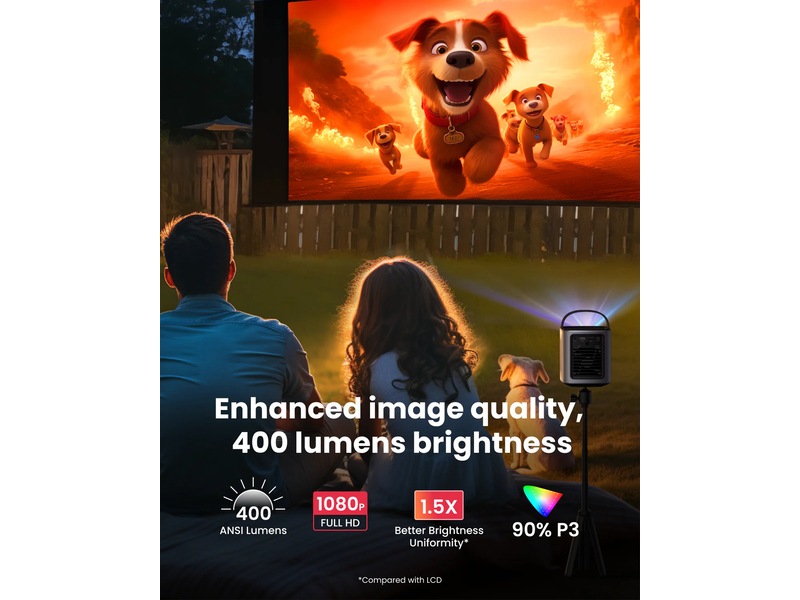 Anker Nebula Mars 3 Air DLP Projektor Projektorer