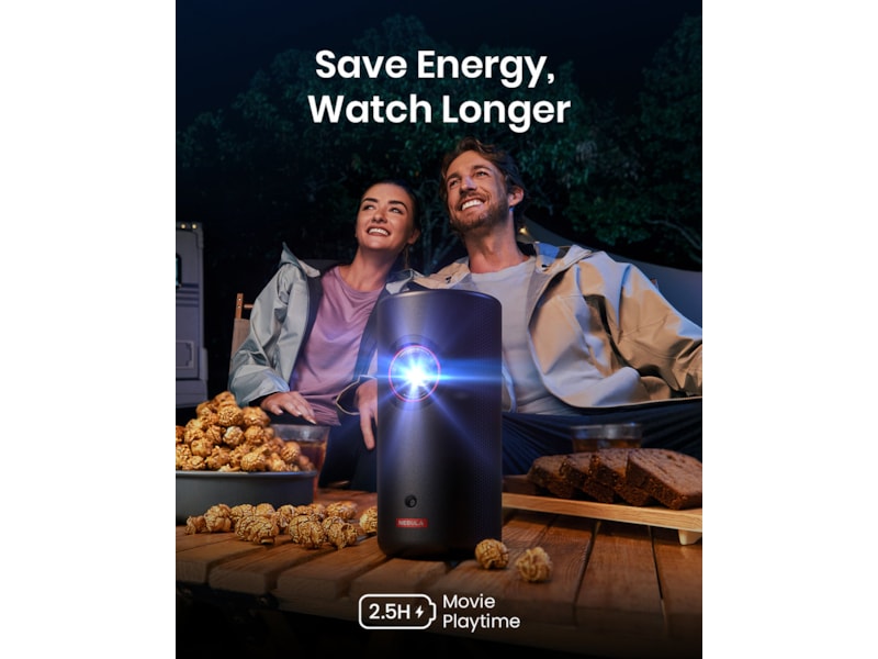 Anker Nebula Capsule 3 laserprojektor (svart) Projektorer