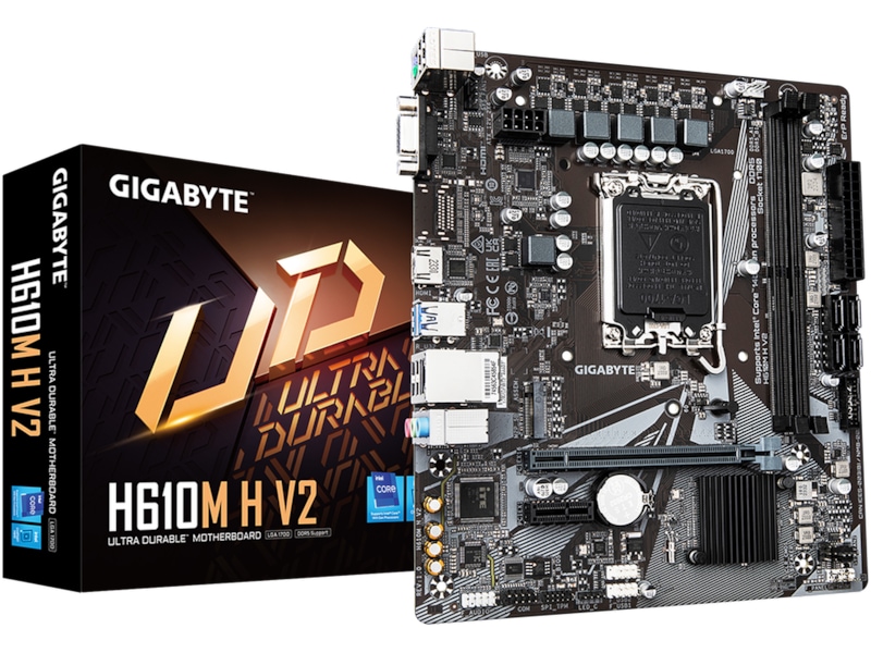 Gigabyte H610M H V2 Moderkort Intel Socket
