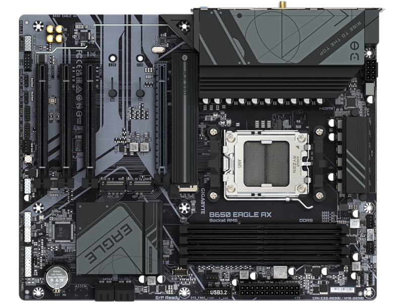Gigabyte B650 EAGLE AX Moderkort AMD Socket