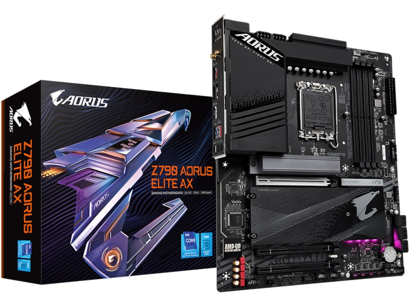 Gigabyte Z790 AORUS ELITE AX Moderkort Intel Socket