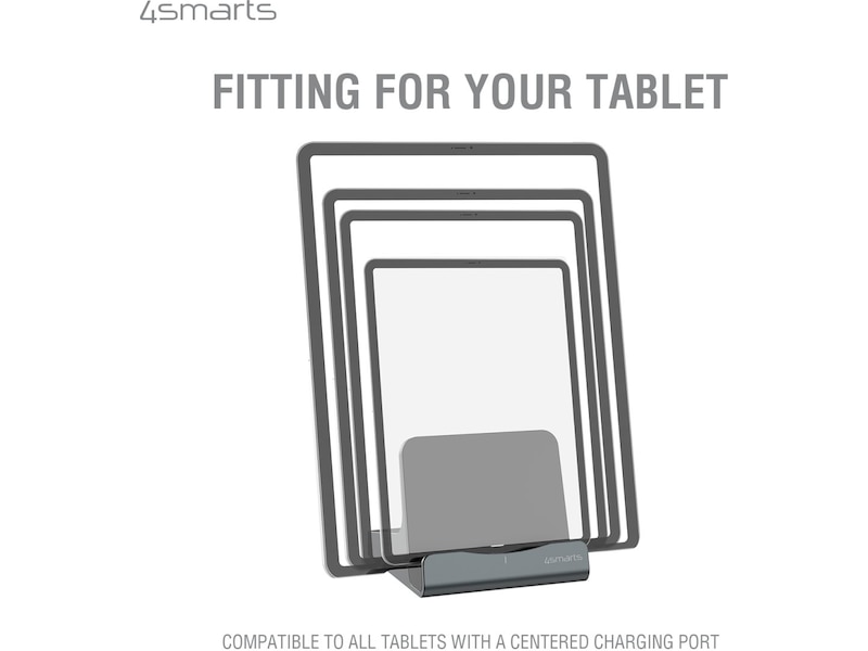 4smarts 60W USB-C laddningsstation (svart) Laddstation