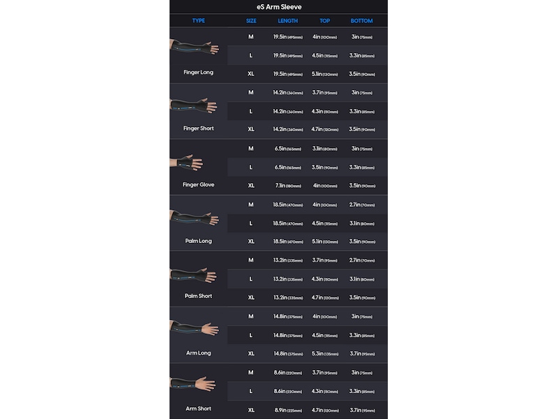 Pulsar eS Gaming Sleeve Arm Long XL Tillbehör till gaming tangentbord och mus