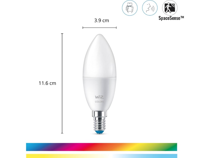 WiZ BLE 40W E14-glödlampa (3-pack) LED-lampor & glödlampor