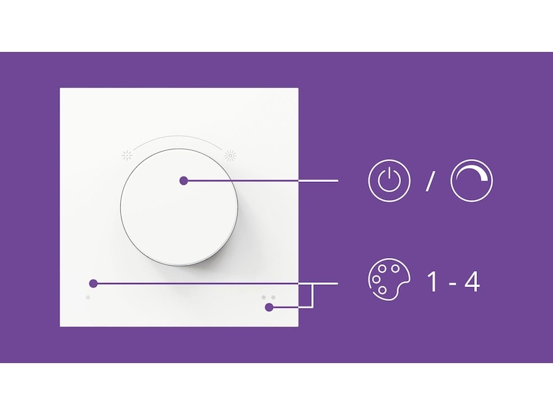 WiZ dial switch Strömbrytare, dimmers & ljusstyrning