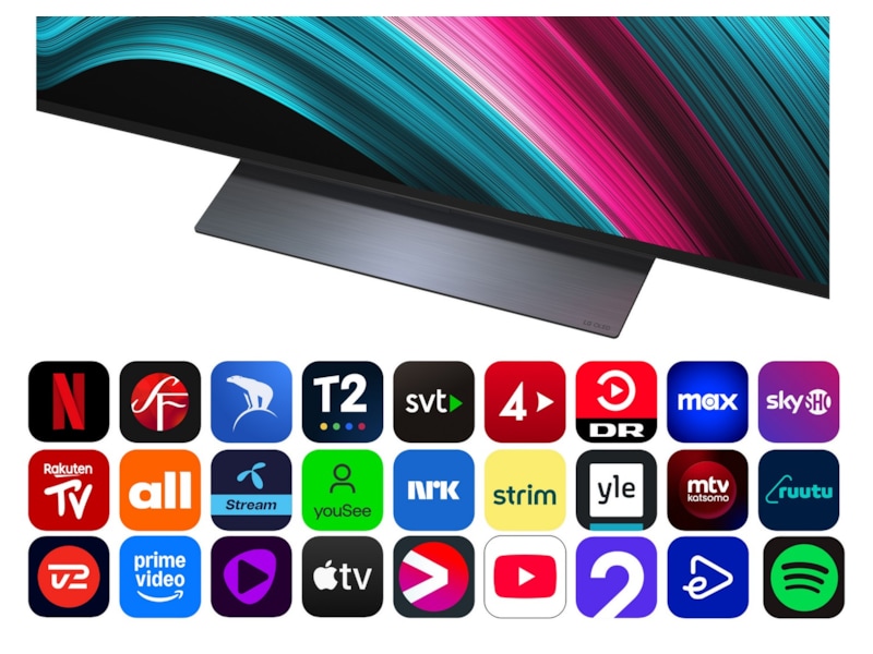 LG 48" C5 AI 4K OLED Smart TV (2025) Bundle 20 - 49 tums TV