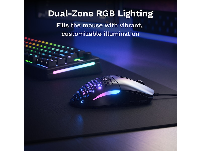 Glorious Model O Eternal gaming mus (svart) Gamingmus