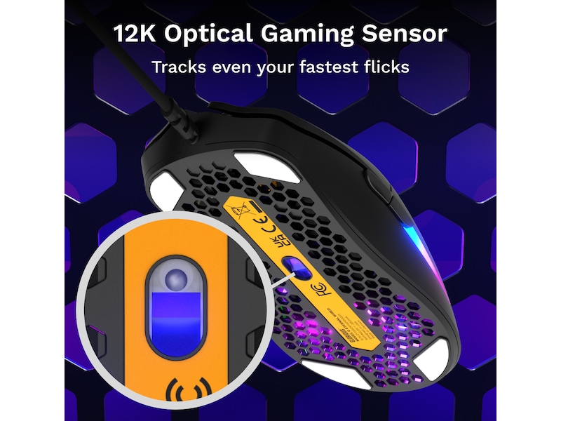 Glorious Model O Eternal gaming mus (svart) Gamingmus