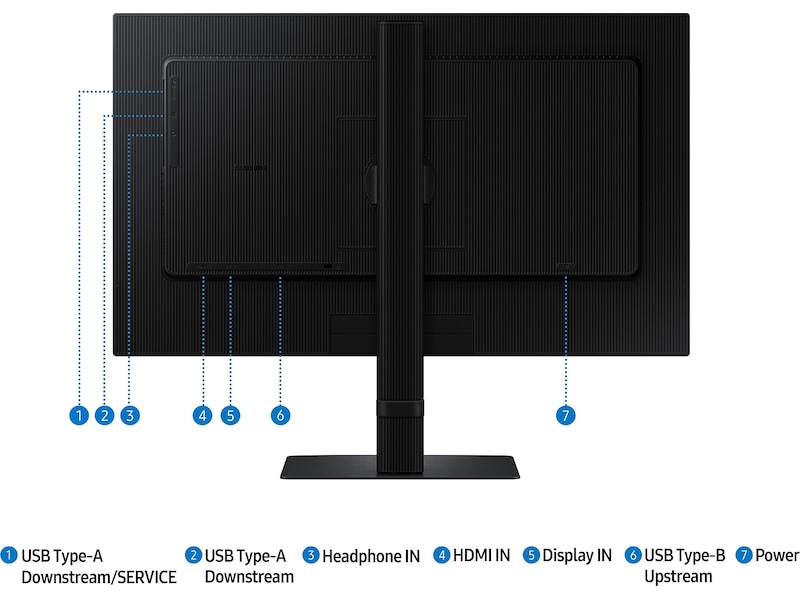 Samsung 24" ViewFinity S6 skärm S24D600EA Bildskärmar