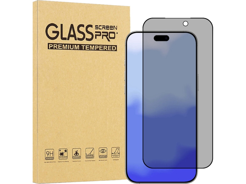 iiglo iPhone 17 Pro Privacy skärmskydd Skärmskydd mobiltelefon