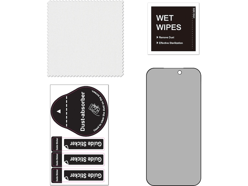 iiglo iPhone 17 Pro Privacy skärmskydd Skärmskydd mobiltelefon