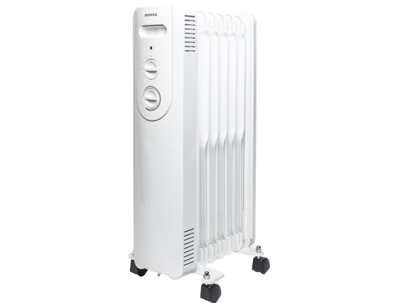 Adax Basic Nova 1500W oljevärmare (vit) Fristående element