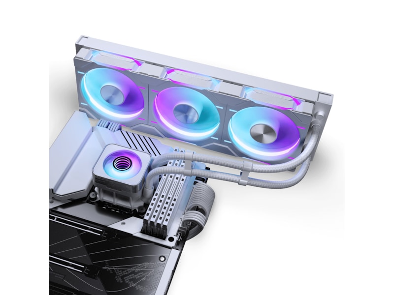 Phanteks Glacier One 360D30 X2 DRGB AIO Kylare (vit) CPU - Vattenkylning