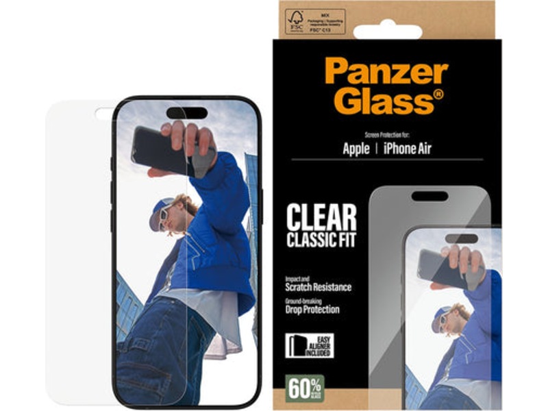 PanzerGlass iPhone Air Skärmskydd Skärmskydd mobiltelefon