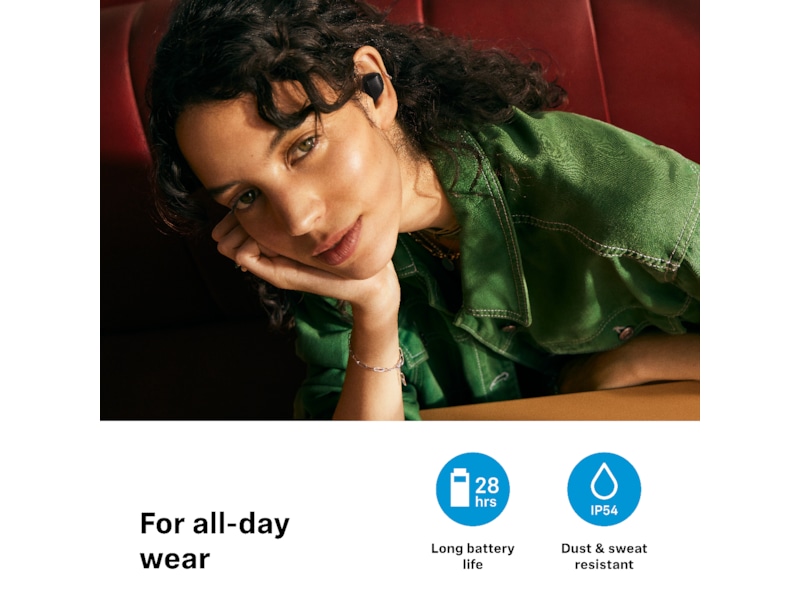 Sennheiser Accentum True Wireless trådlösa hörlurar, In-ear (svart) In-ear hörlurar