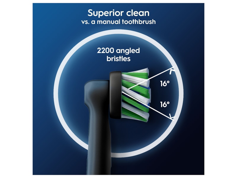 Oral-B Pro Cross Action Black borsthuvuden (5-pack) Tandborsthuvud