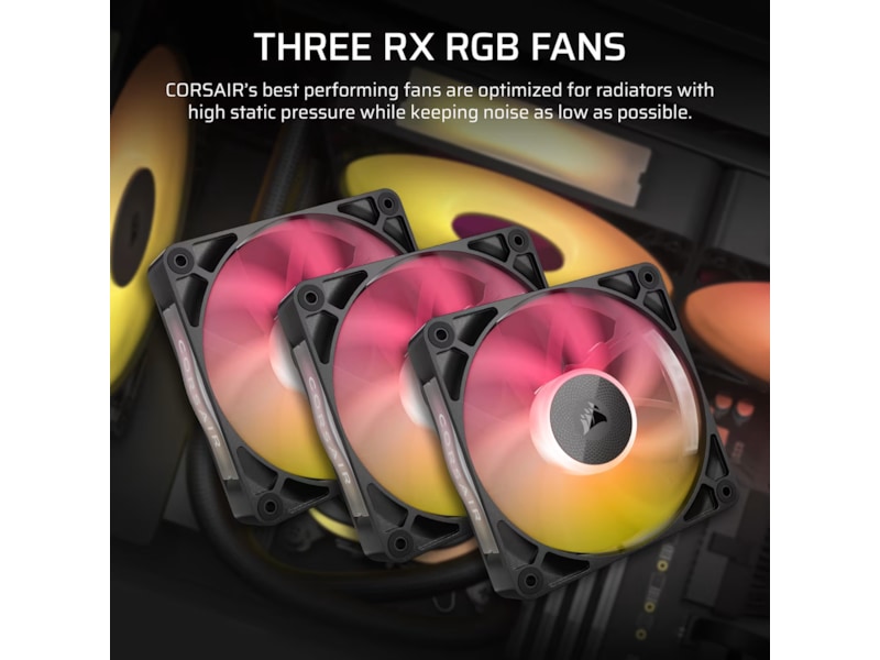 Corsair iCUE LINK TITAN 420 RX RGB AIO Kylare (svart) CPU - Vattenkylning